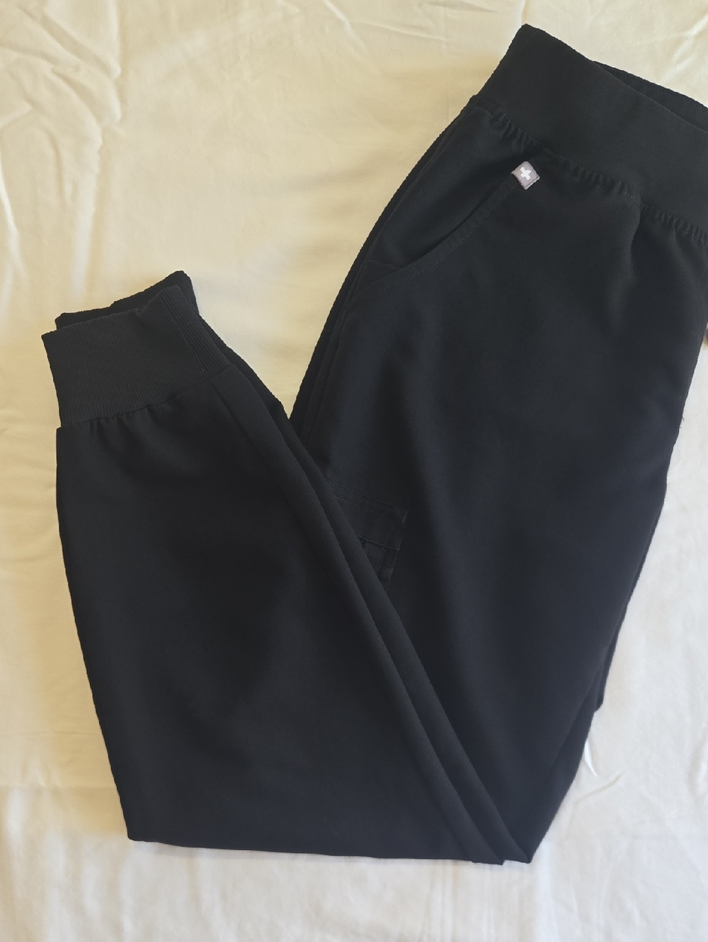 Figs Kids Black Jogger Sweatpants